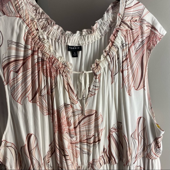 Torrid Flowy Maxi Dress Sz 5 - Picture 5 of 7
